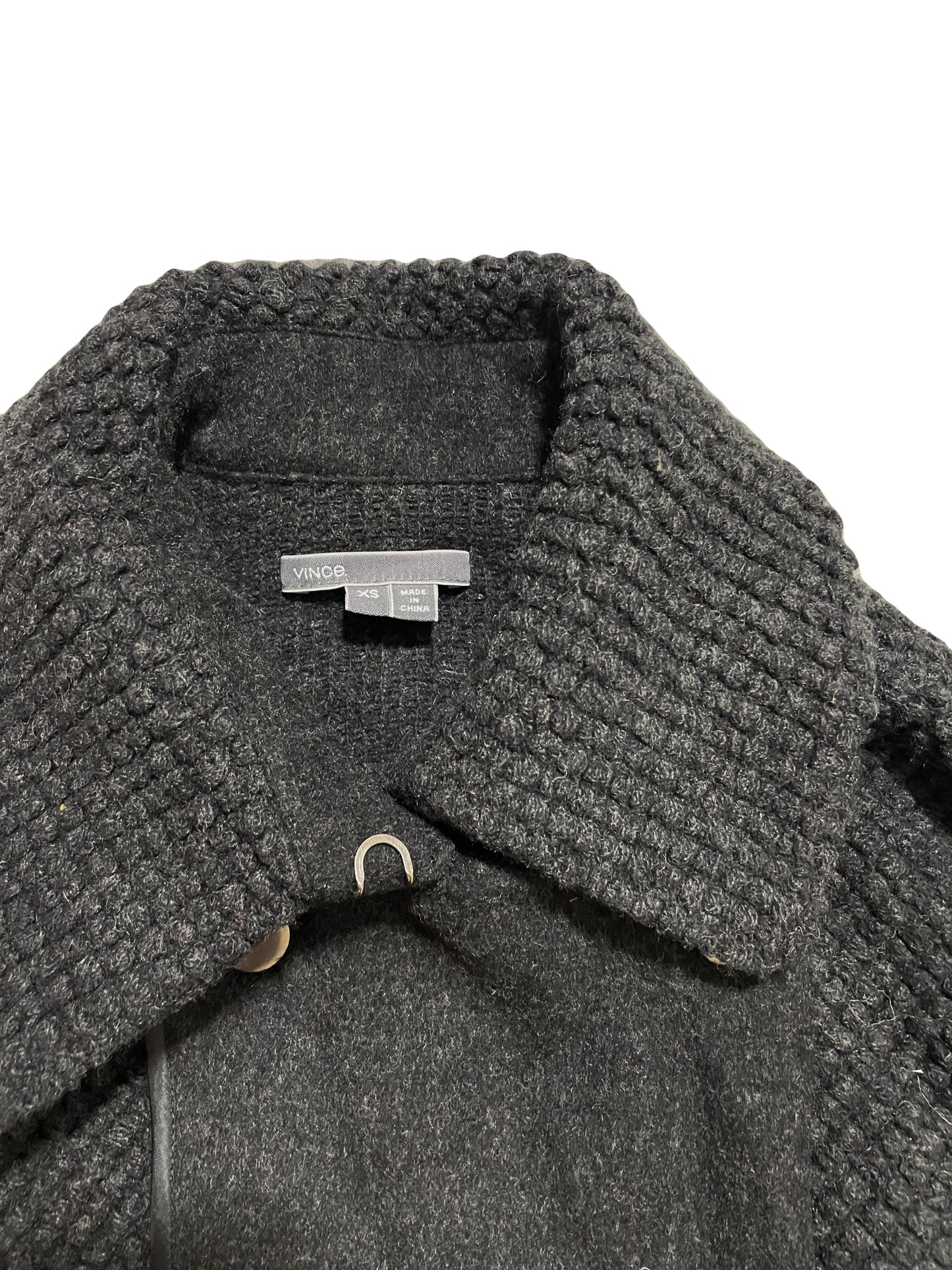 Vince Dark Grey Wool Jacket XS image 2