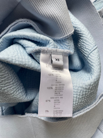 Givenchy Paris Light Blue Distressed Hoodie XS image 3