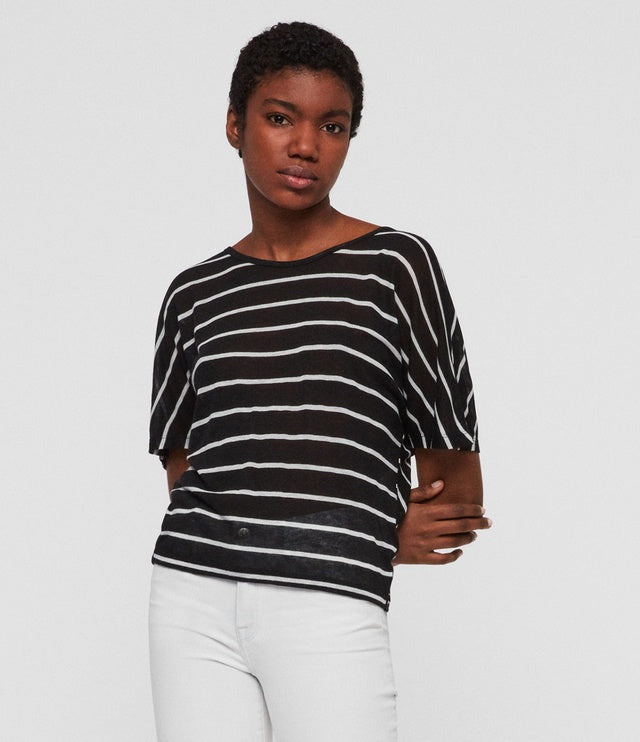 All Saints Striped Tee S image 1