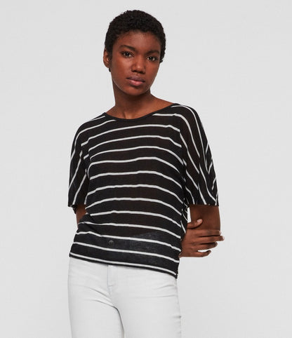 All Saints Striped Tee S image 1
