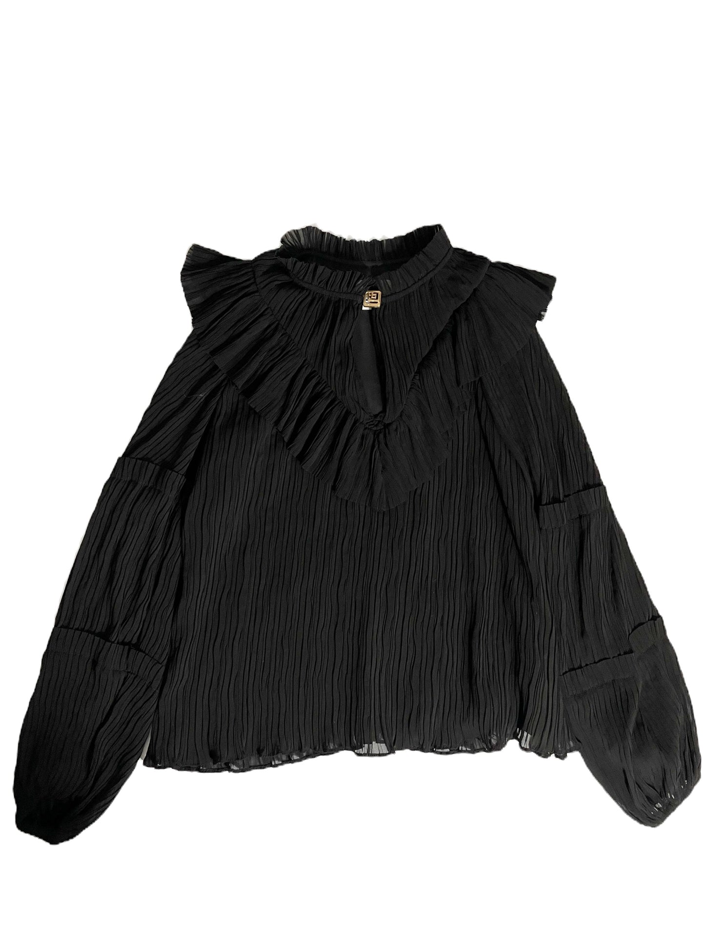 Aje Pleated Robyn Blouse UK 8 image 0