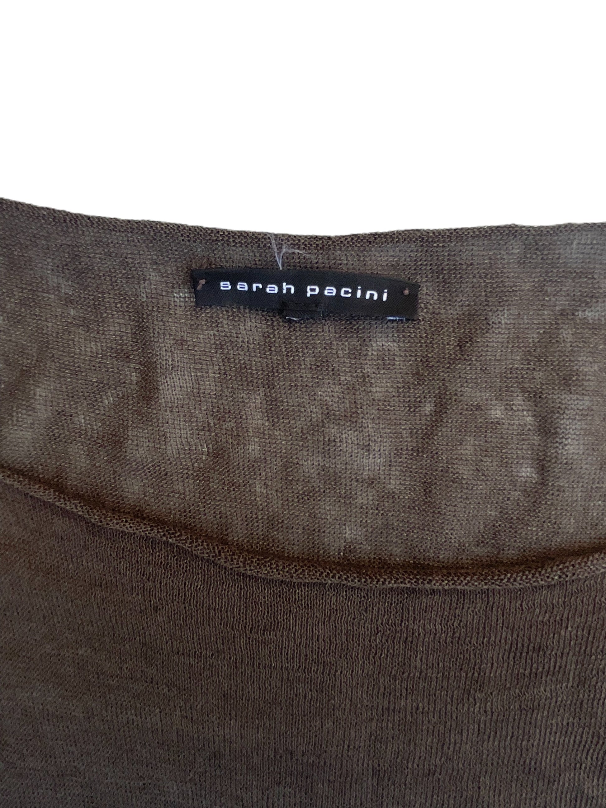 Sarah Pacini Linen Kaftan Dress One Size image 2