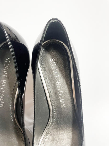 Stuart Weitzman Black Patent Pumps UK 3.5 image 3