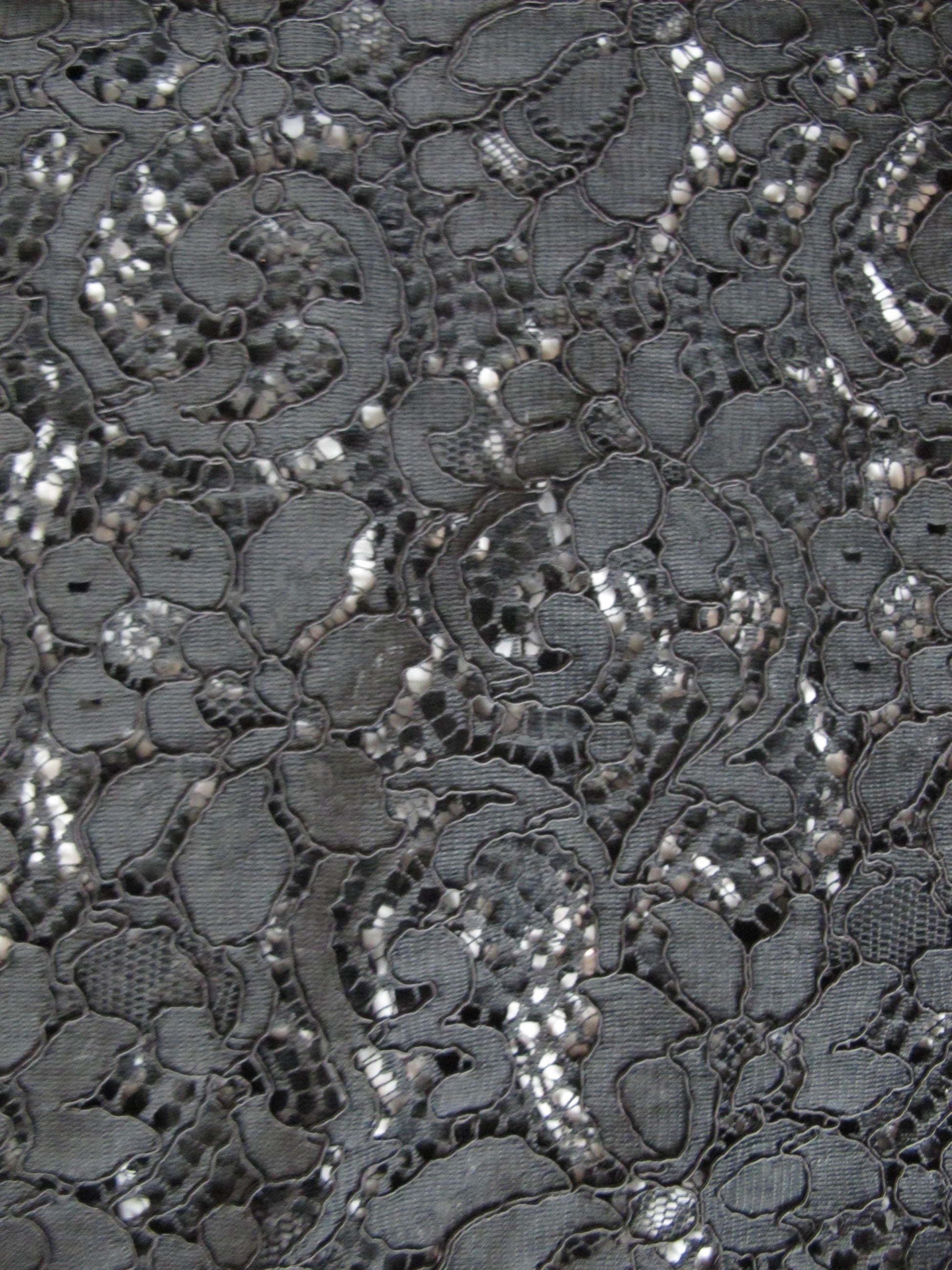 Dolce & Gabanna Lace Overlay T-Shirt UK 10 image 3