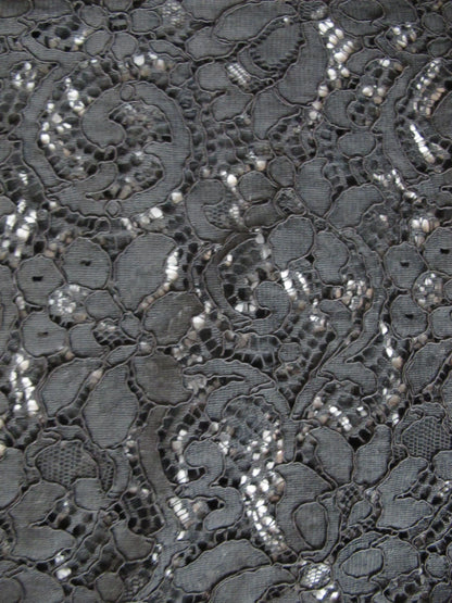 Dolce & Gabanna Lace Overlay T-Shirt UK 10 image 3