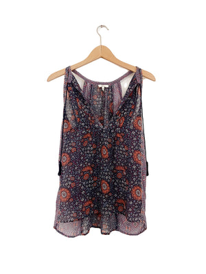 Joie Silk Print Top S