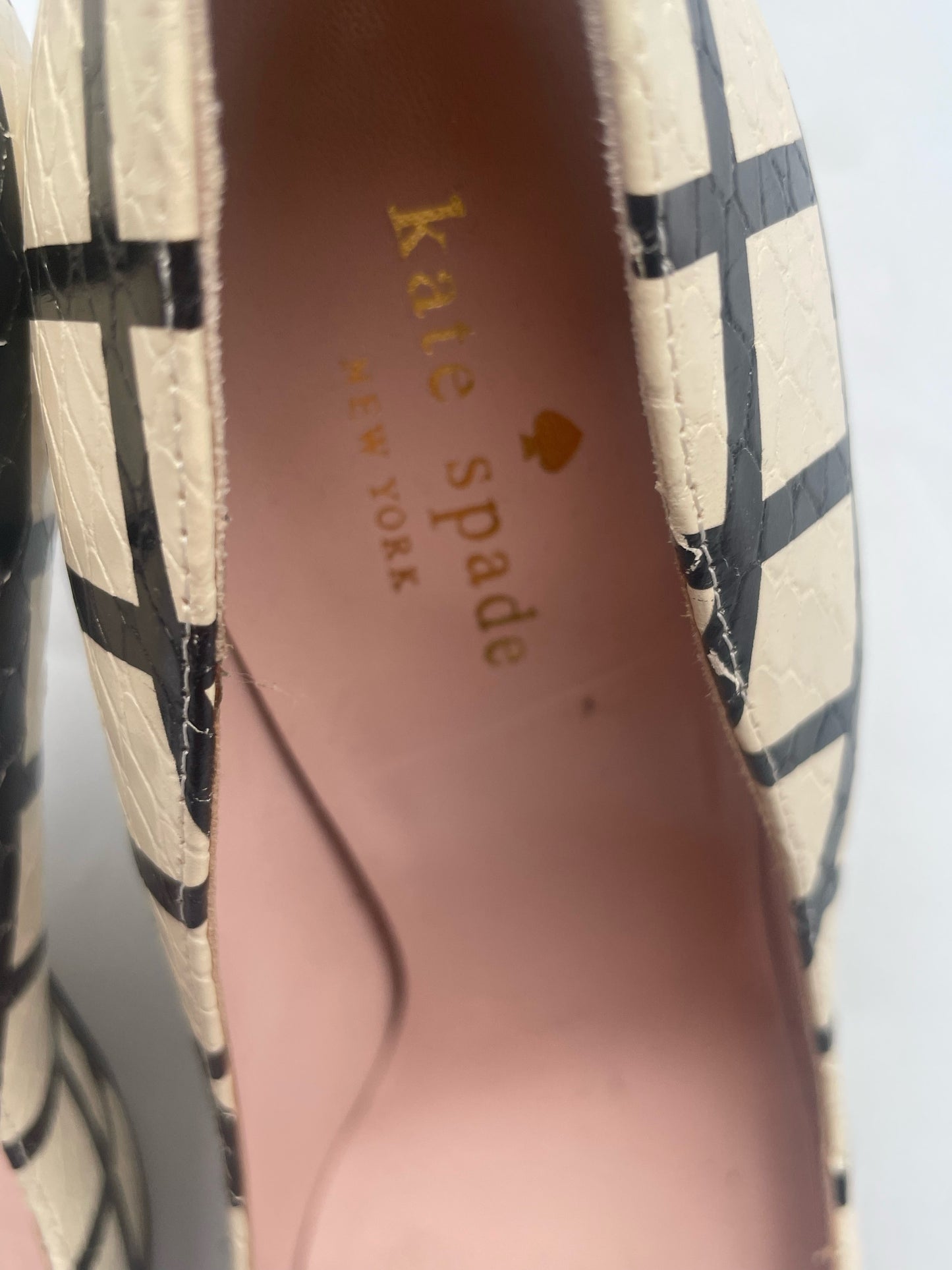 Kate Spade Check Pointed Heels UK 5.5 image 2
