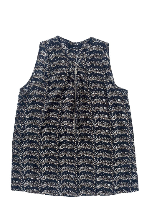 The Kooples Silk Print Jaguar Blouse S image 0