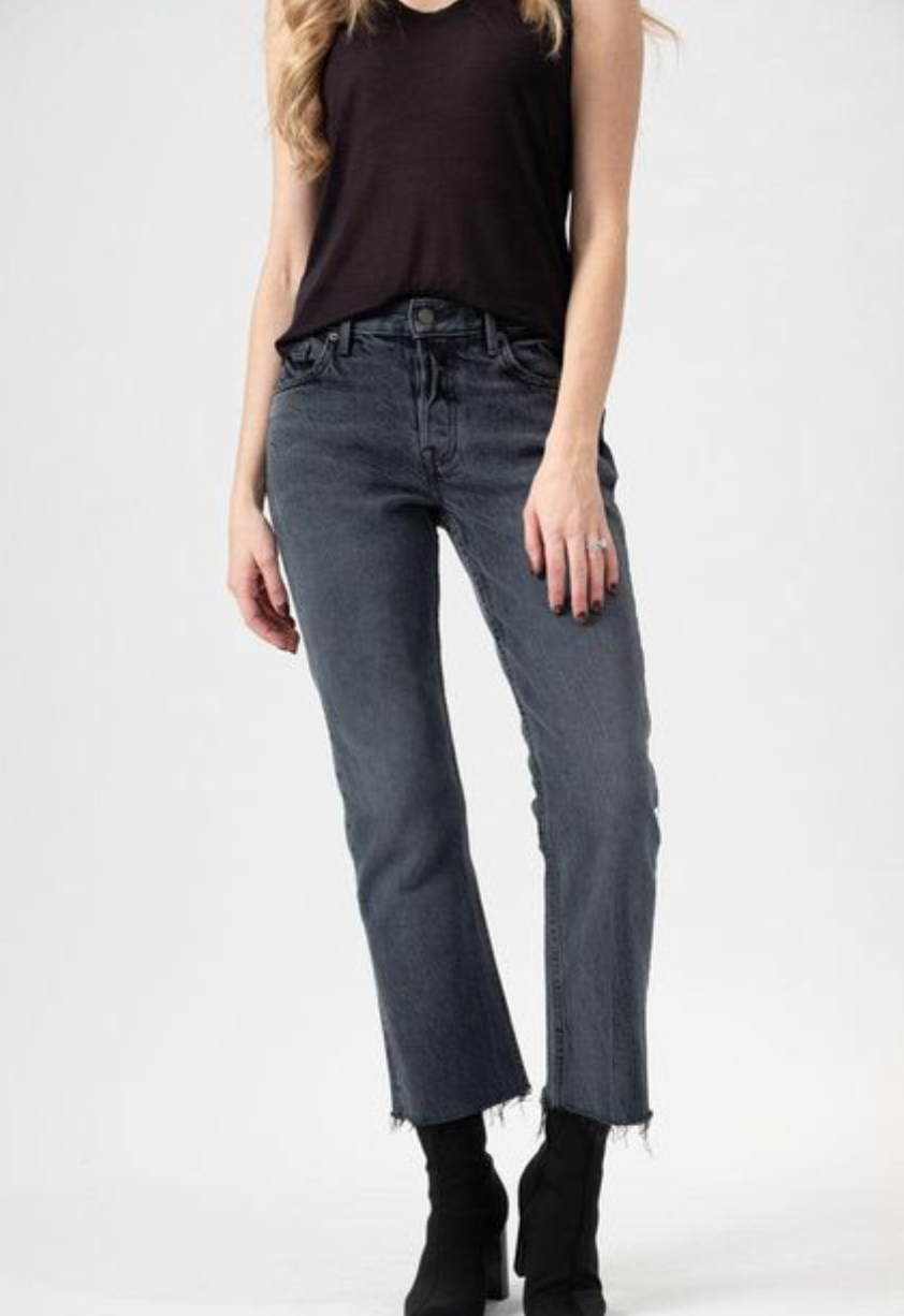 Grlfriend Cropped Hem Jeans 27" image 1