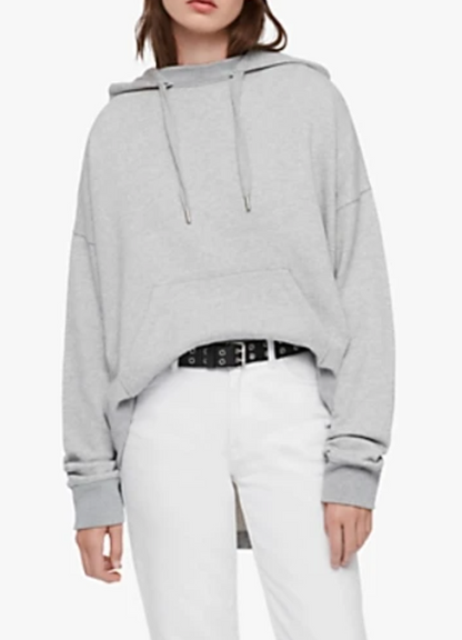 All Saints Grey Hoodie M/L image 1