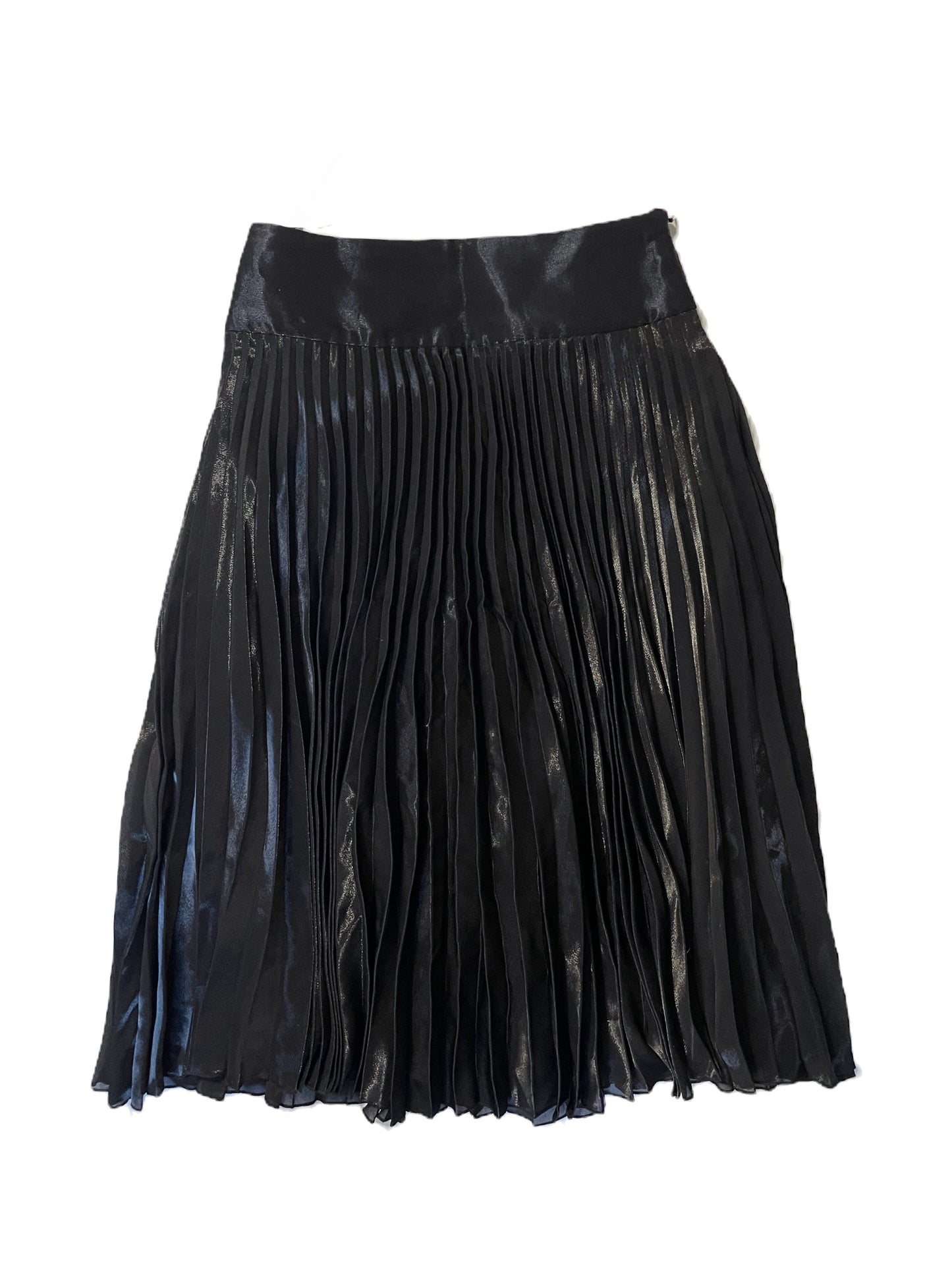 Karen Millen Black Pleat Skirt UK 8 image 1