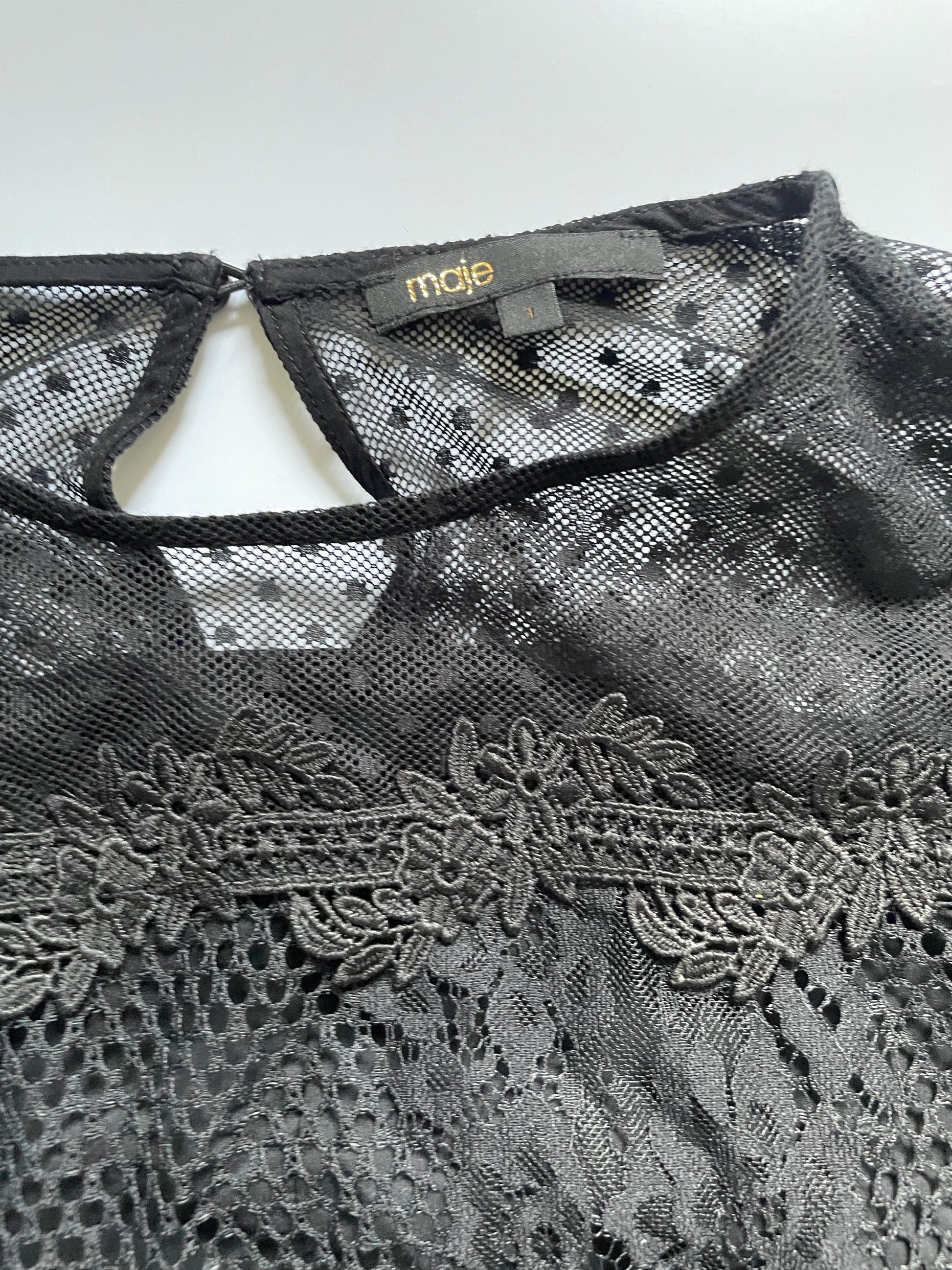 Maje Lace Dress M image 2