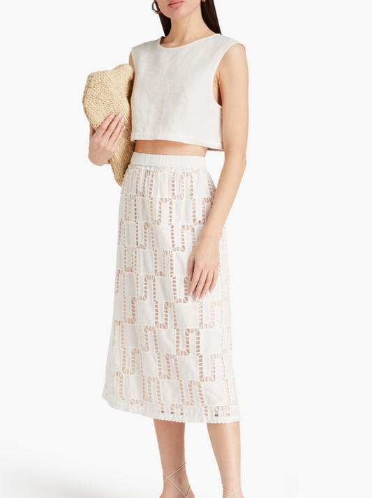 BA&SH Anire Midi skirt S image 0