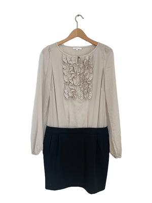 Patrizia Pepe Ruffle Dress UK 10