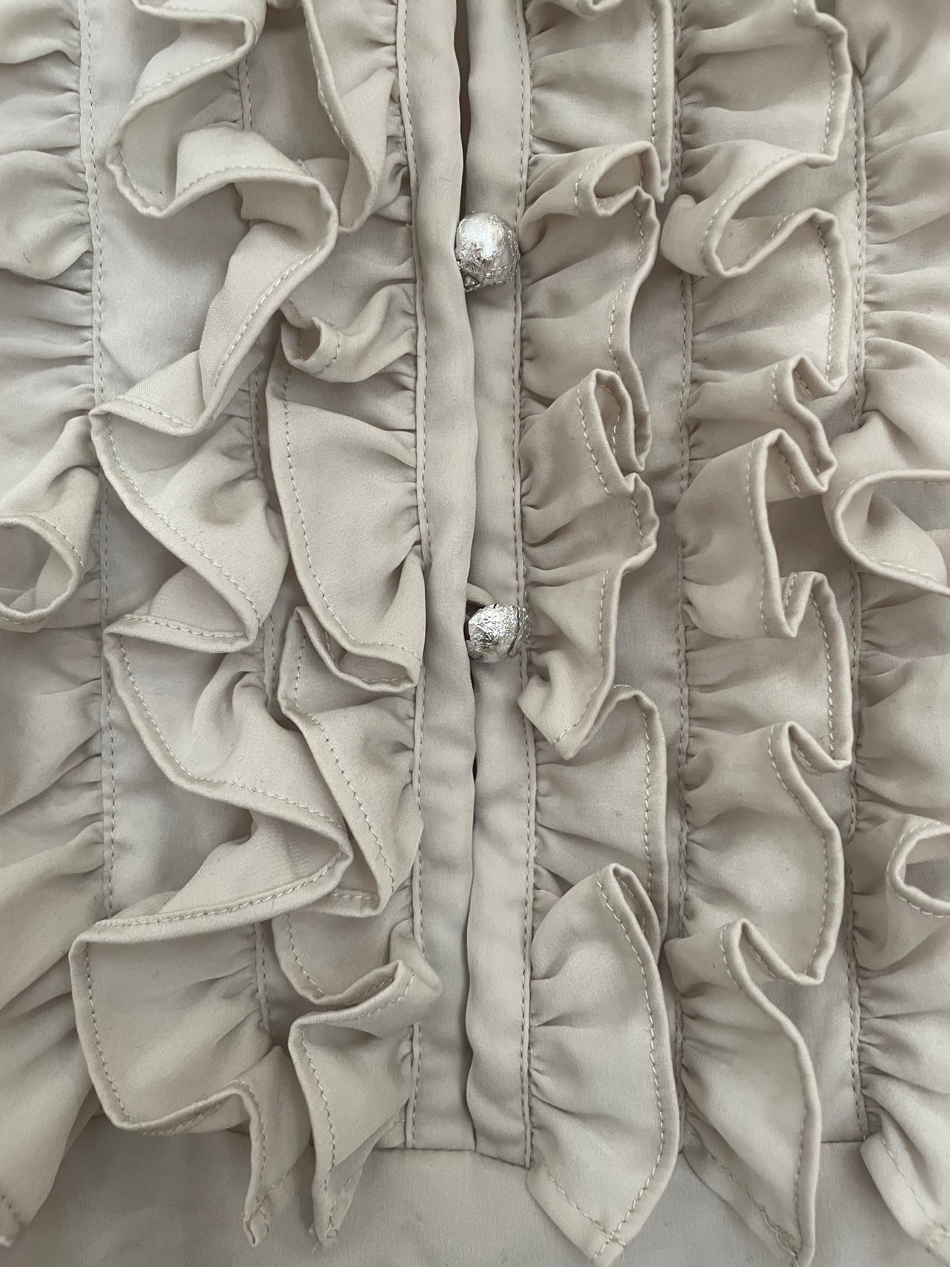 Patrizia Pepe Ruffle Dress UK 10 image 3