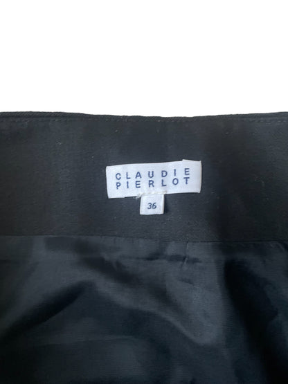 Claudie Pierlot Black Mini Skirt UK 8 image 2