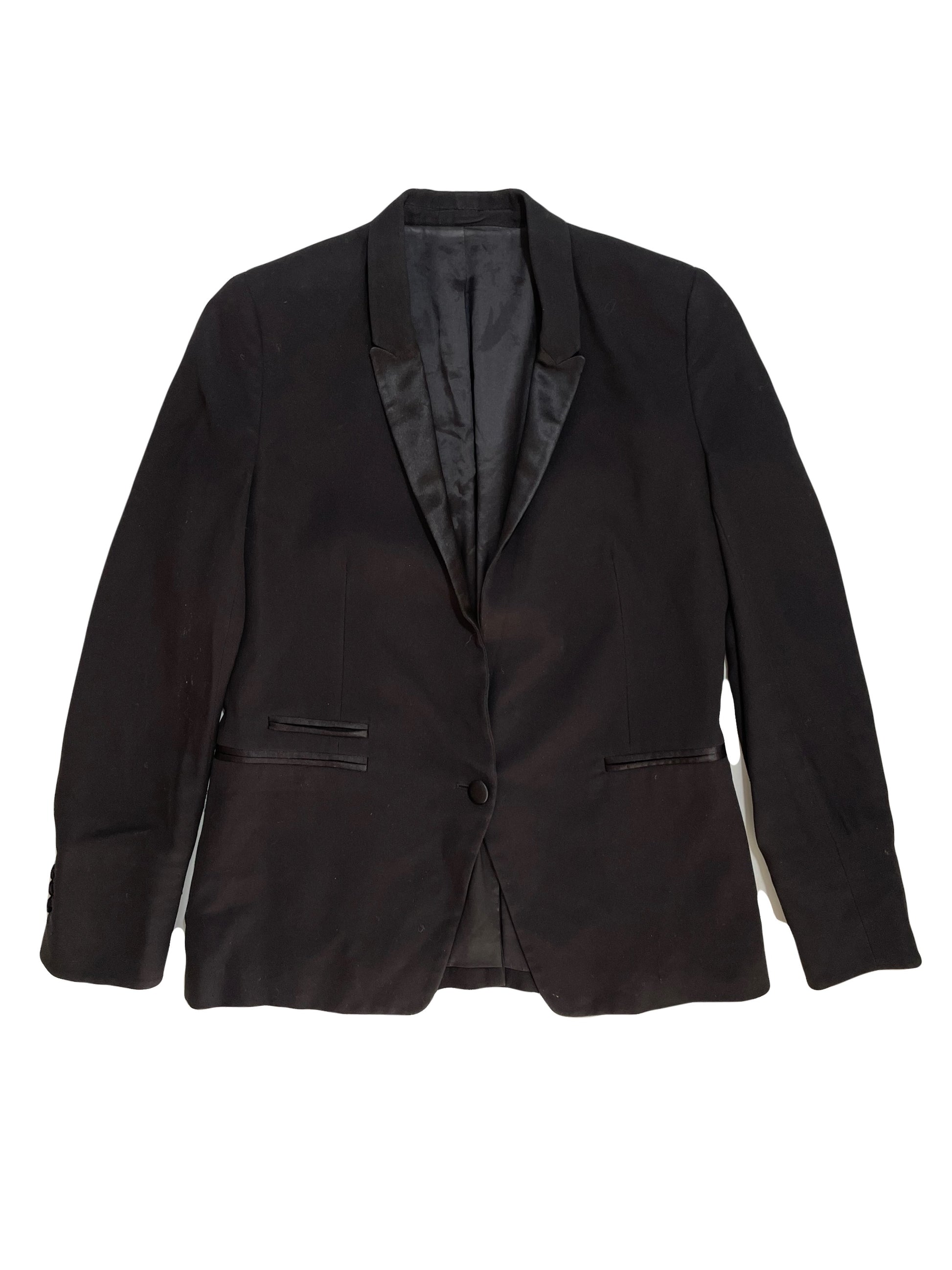 The Kooples Black Blazer UK 8 image 0