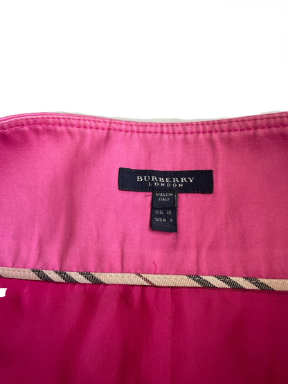 Burberry Pink Pencil Skirt UK 10 image 2