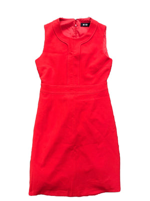 Me+Em Bright Red Jersey Dress UK 10