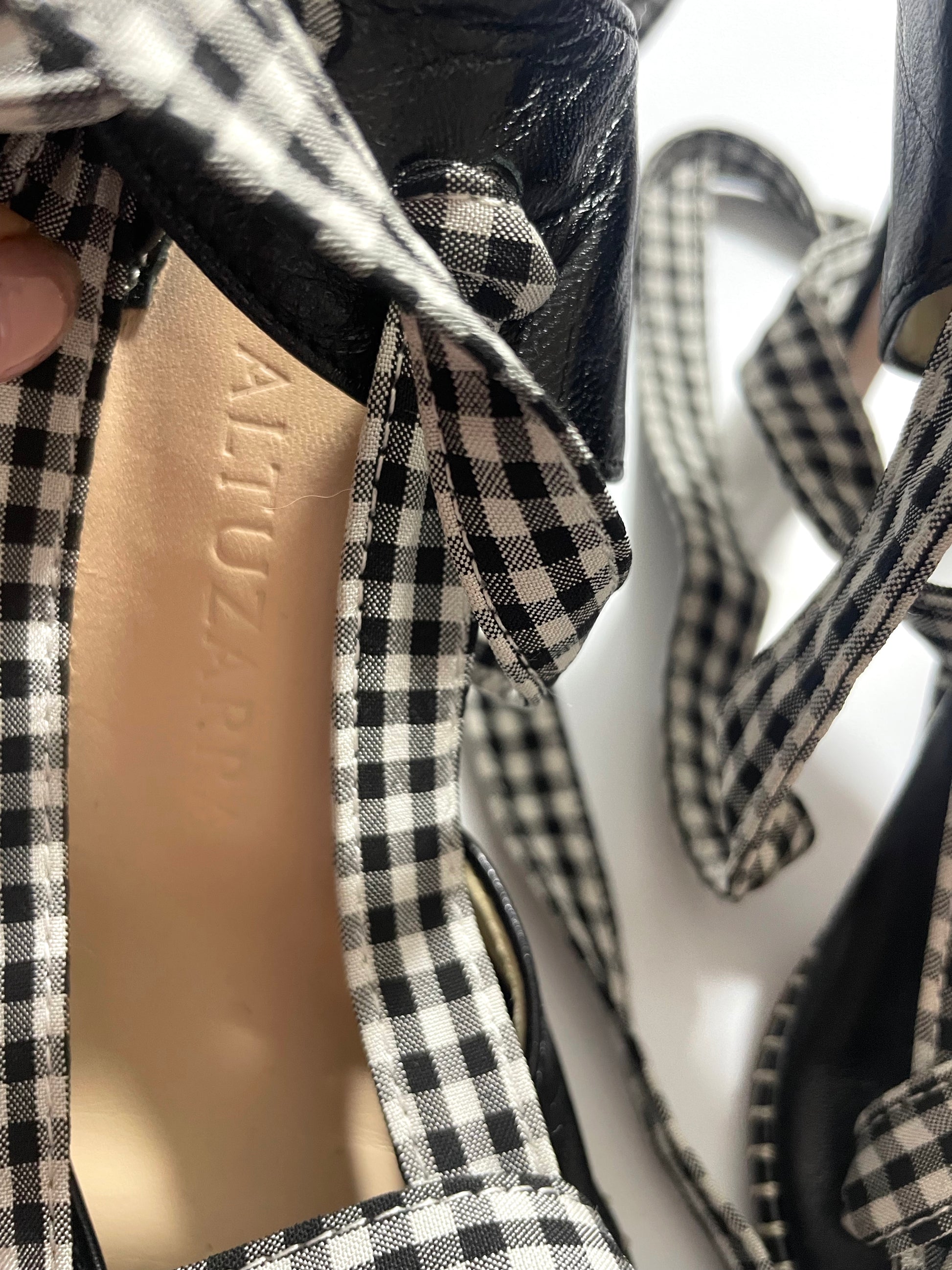 Altuzarra Gingham d’Orsay Pumps UK 5 image 6