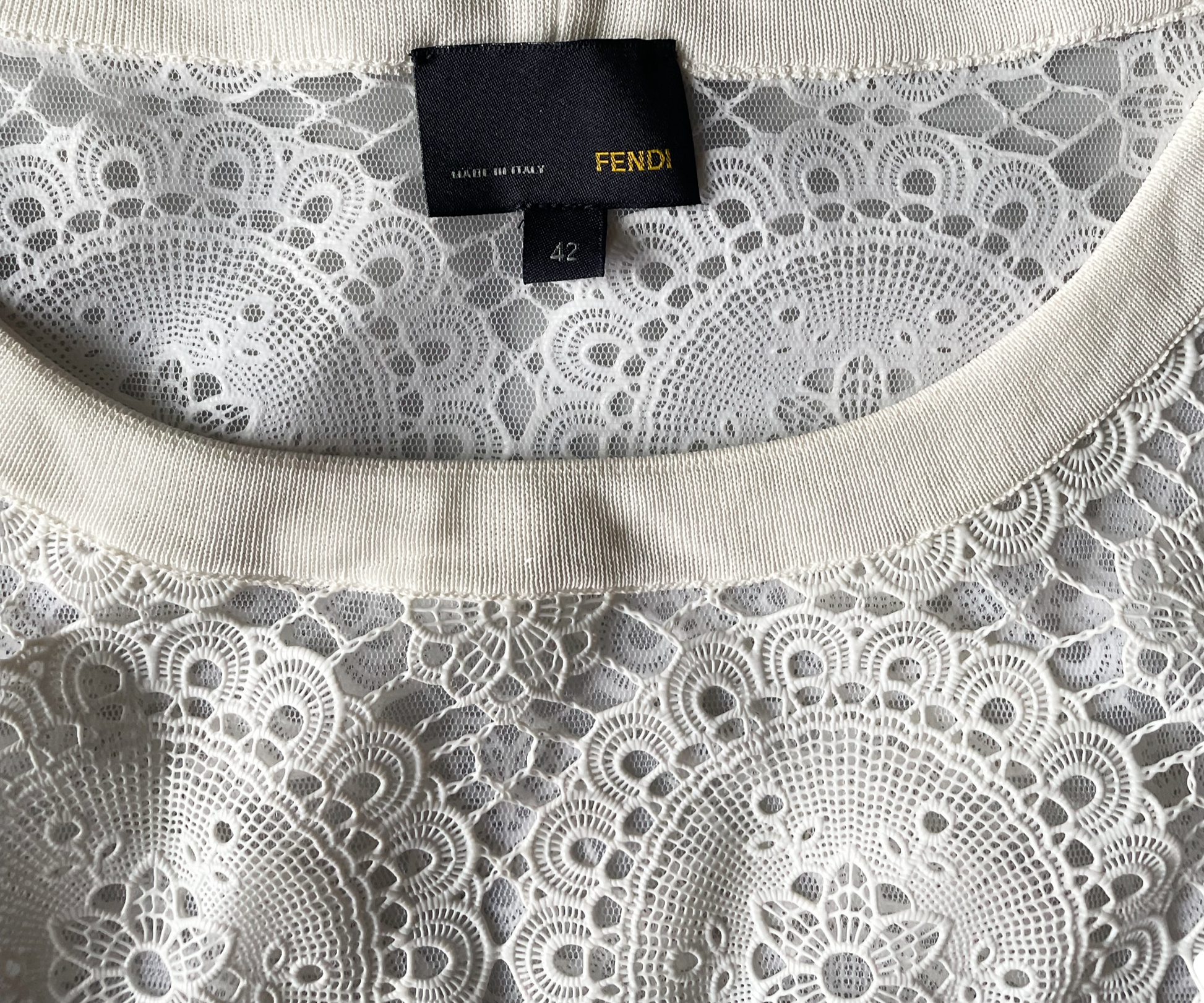 Fendi Lace Dress UK 10 image 2