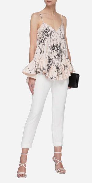 Alexander Mcqueen Cropped Tailored Trouser UK 12