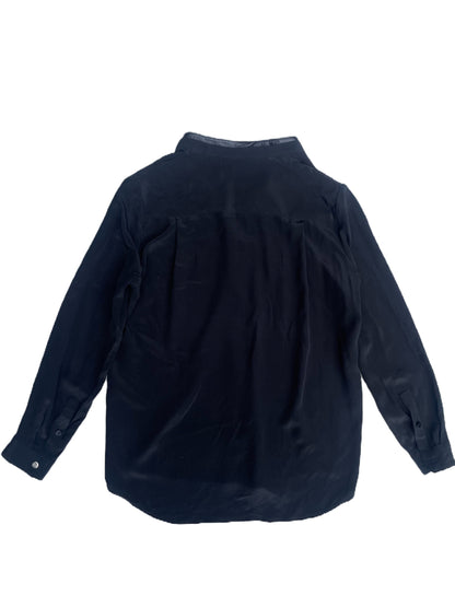 The Kooples Silk Black Shirt S image 1