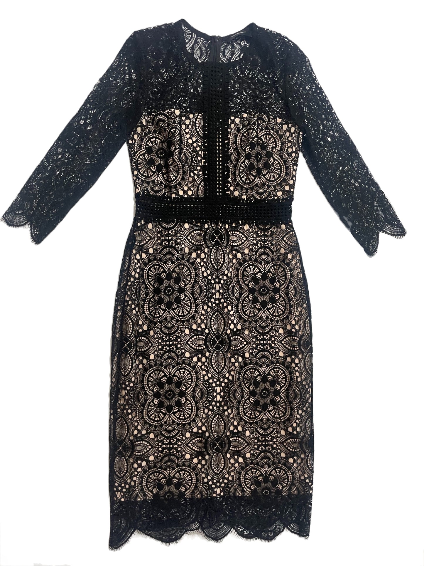 The Kooples Lace Midi Dress S image 0