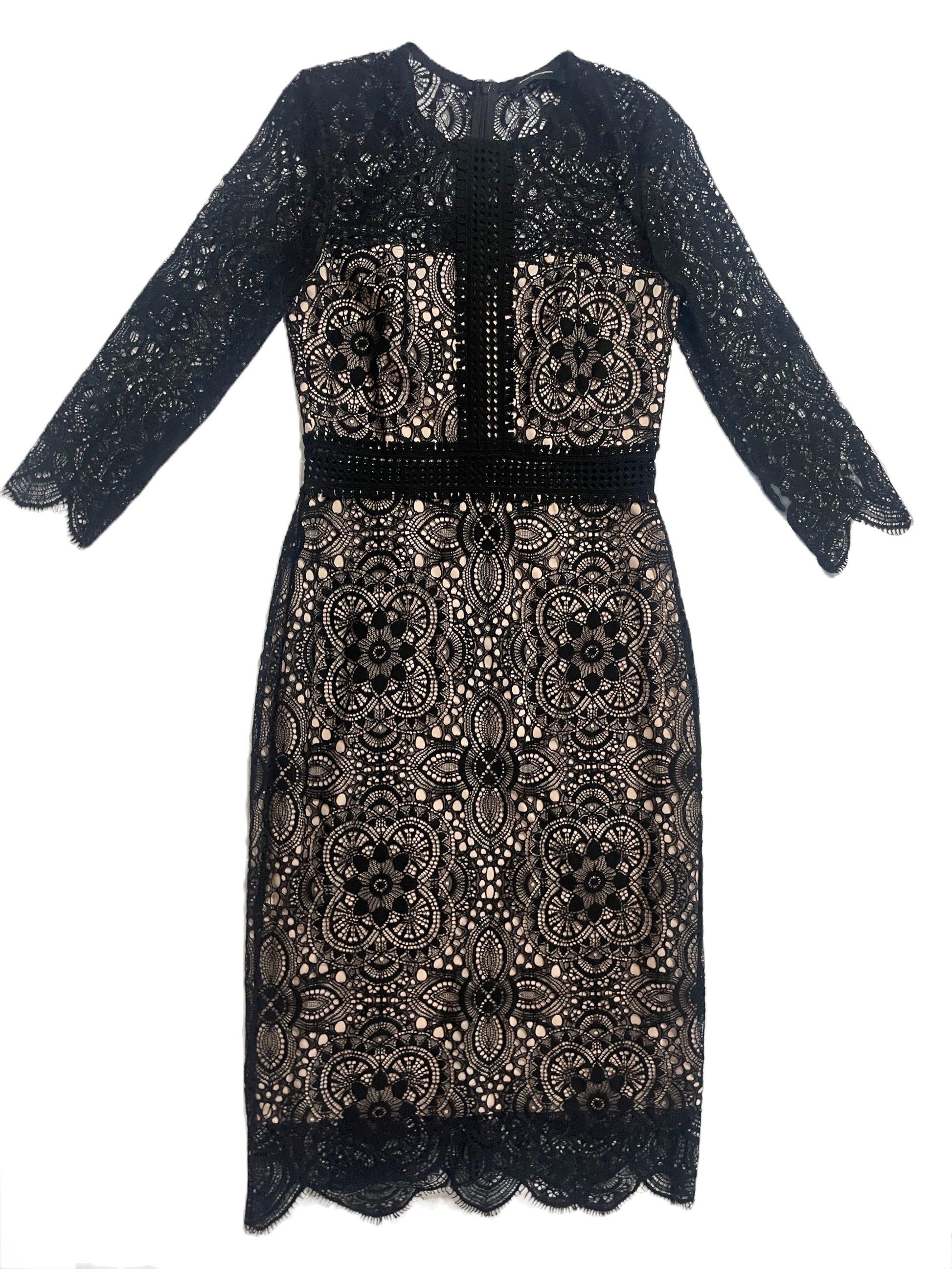 The Kooples Lace Midi Dress S image 0