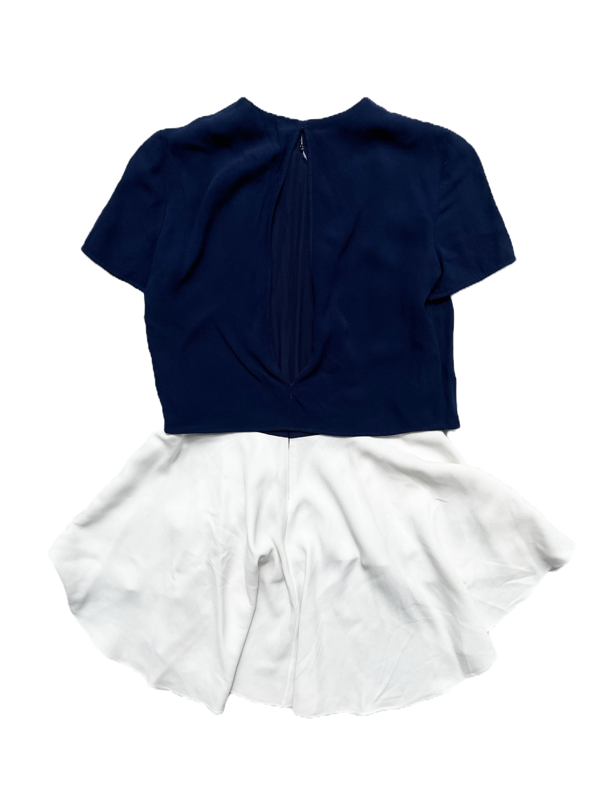 Alexander Mcqueen Layered Peplum Top UK 6 image 2