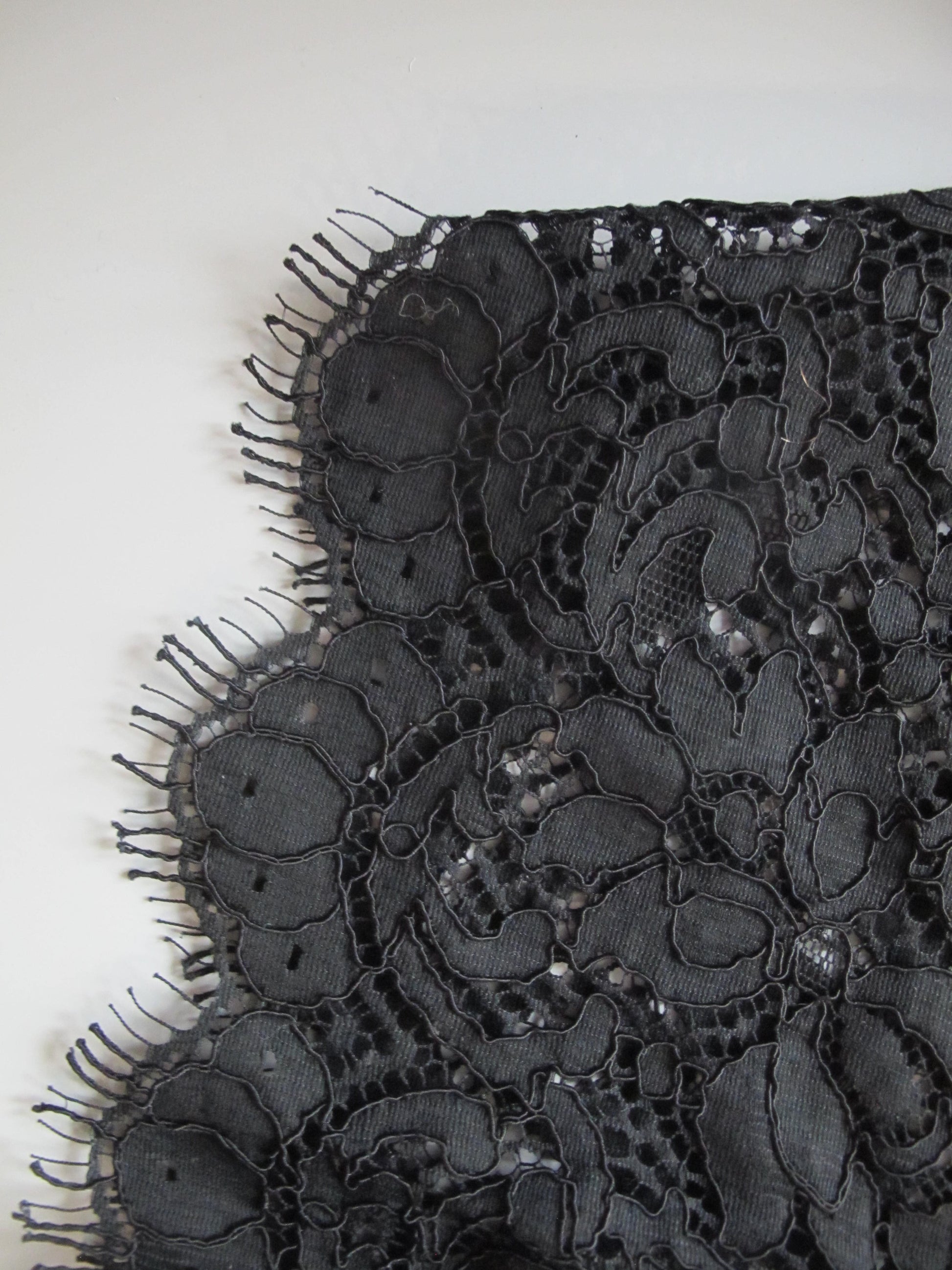 Dolce & Gabanna Lace Overlay T-Shirt UK 10 image 1