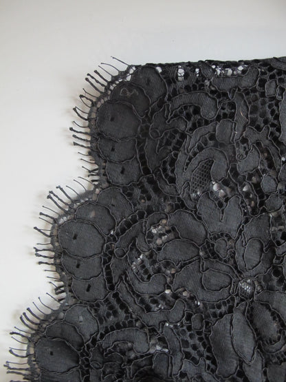 Dolce & Gabanna Lace Overlay T-Shirt UK 10 image 1