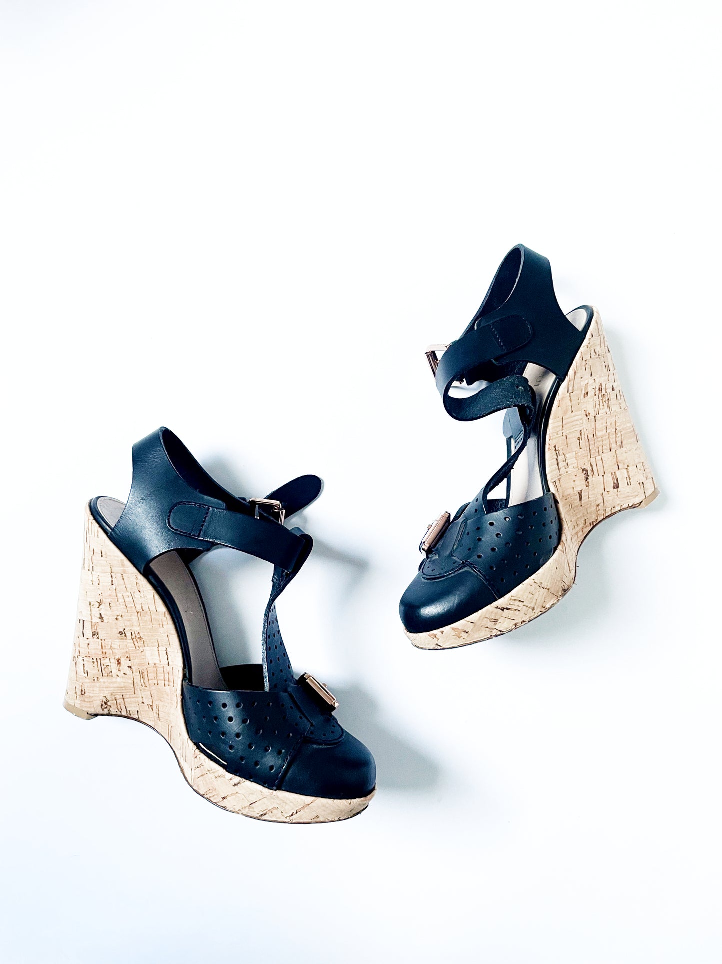 Mulberry Wedged Heels UK 5 image 1