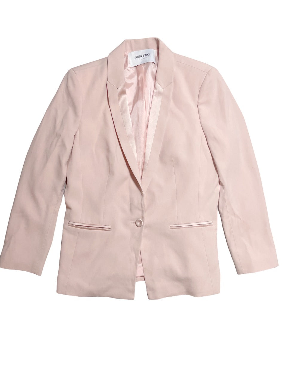 Georges Rech Paris Light Pink Blazer UK 14 image 0
