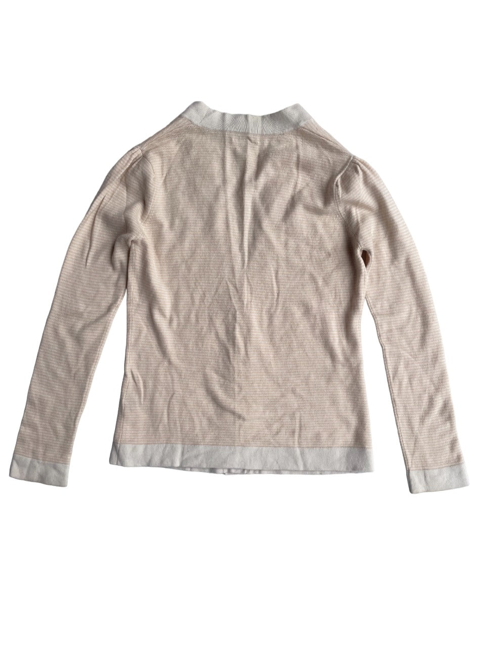 Barrie Striped Cashmere Cardigan L image 1