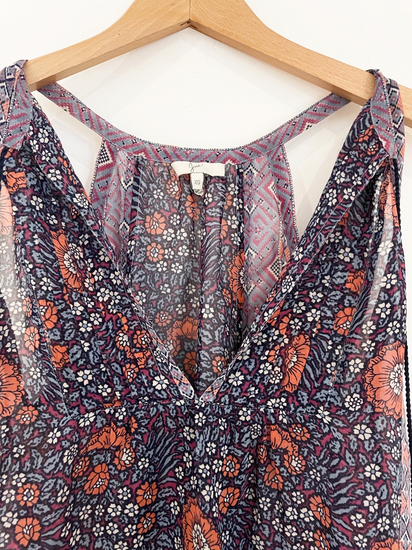 Joie Silk Print Top S image 2