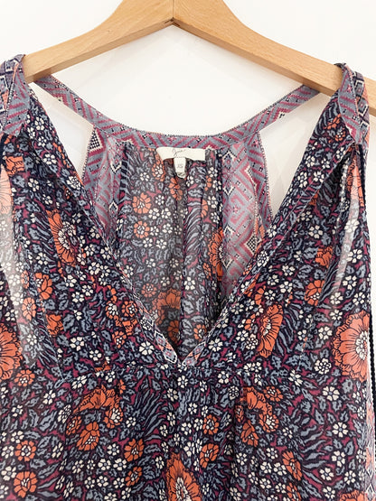Joie Silk Print Top S image 2
