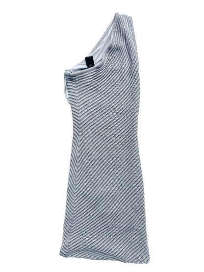 Jay AHR Silver One Shoulder Dress XS image 1
