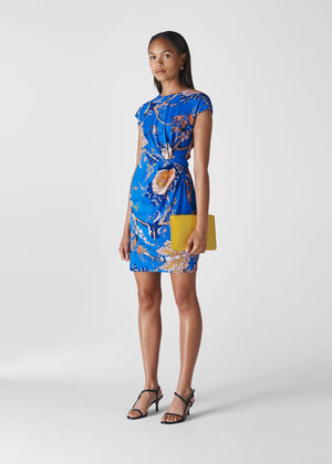 New With Tags Whistles Silk Print Dress UK 8