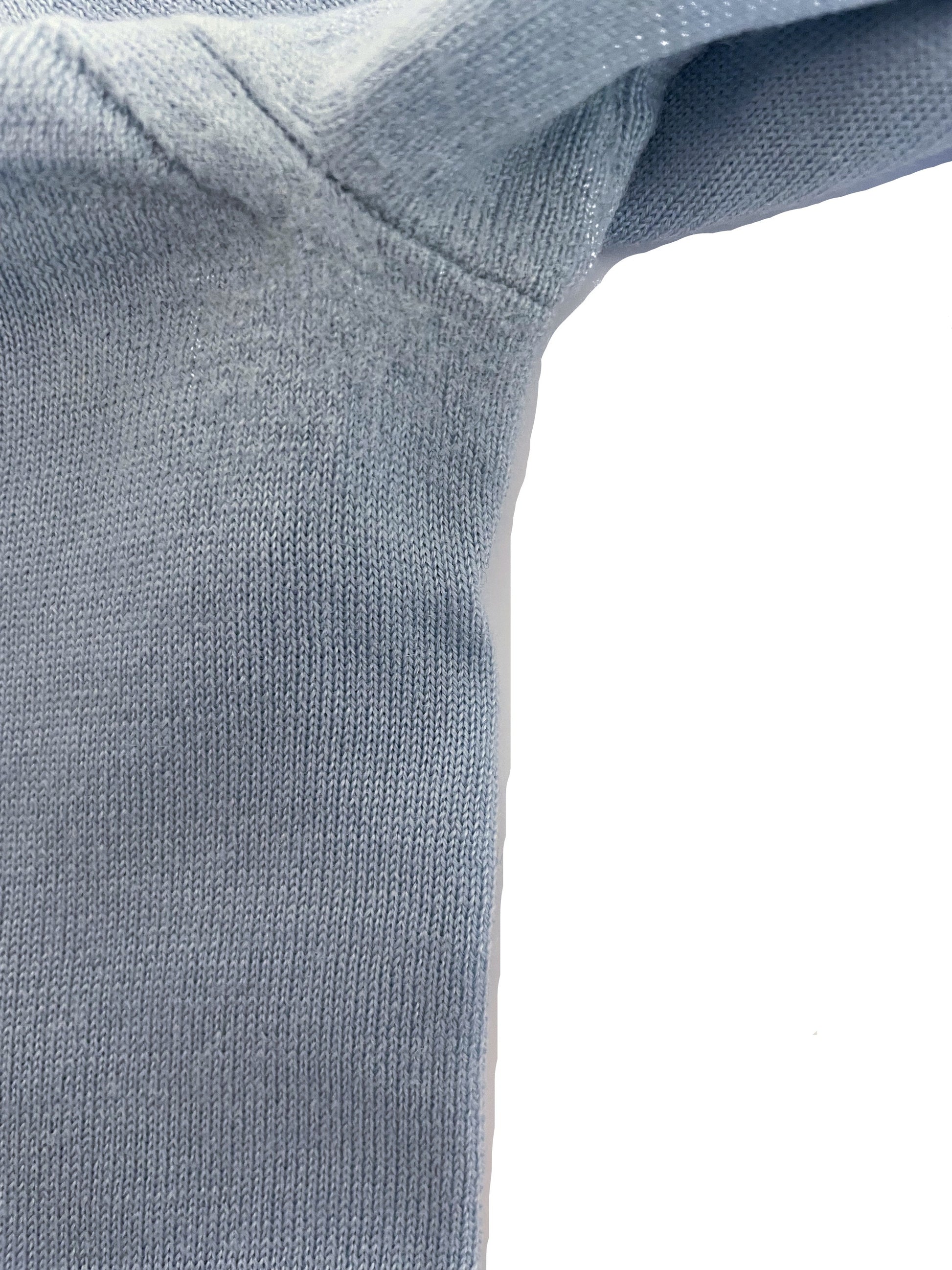 Burberry Light Blue Wool Top XS image 2