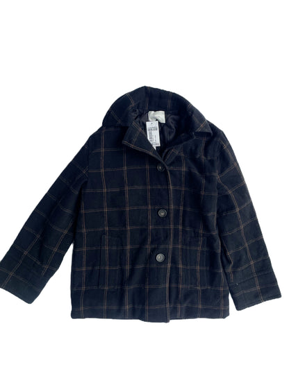 New With Tags Vince Checked Wool Flannel Coat XS image 0