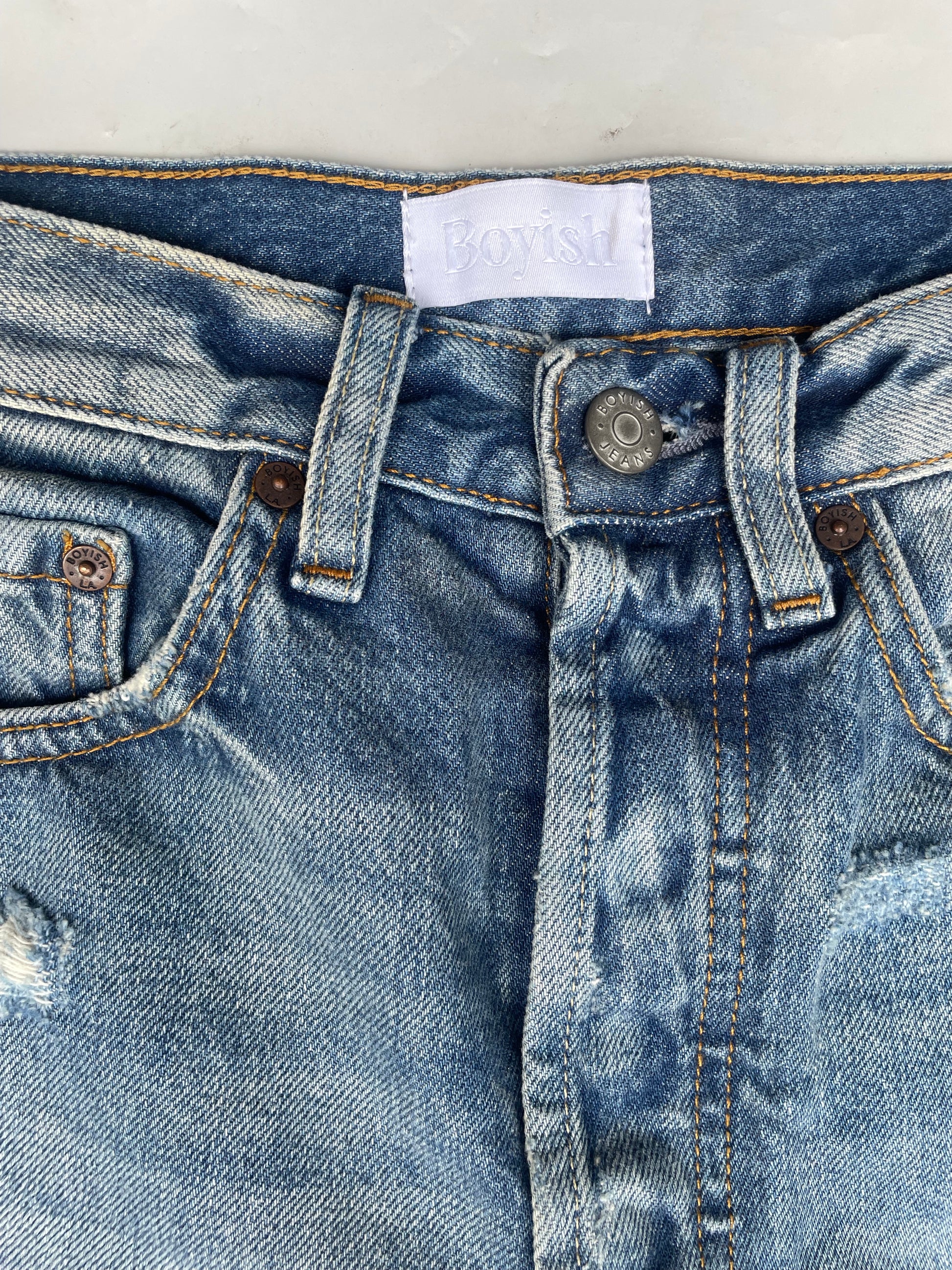 Boyish Los Angeles Cropped Jeans 26" image 3