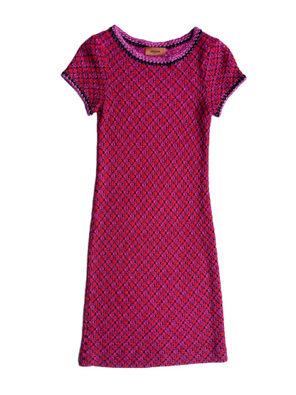 Missoni Pink Crochet Dress UK 10 image 0